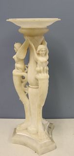 Antique Marble Figural Tazza