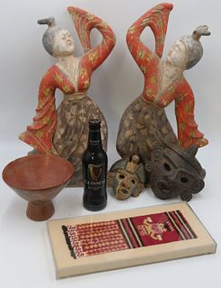 Assorted Grouping of Antiquities and Antique Items