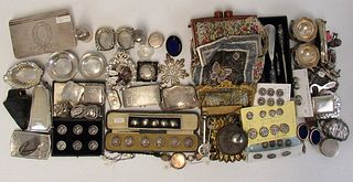 SILVER. Assorted Grouping of Sterling Hollowware,