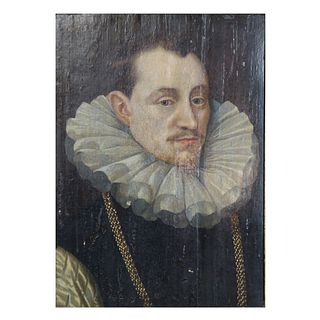 16th C. O/P, Portrait of a Man