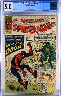 Marvel Comics Amazing Spider-Man #5 CGC 5.0