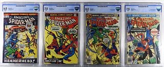 4 Marvel Amazing Spider-Man #114-#161 CBCS Group