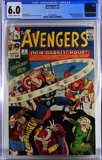 Marvel Comics Avengers #7 CGC 6.0