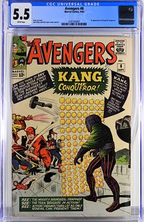 Marvel Comics Avengers #8 CGC 5.5