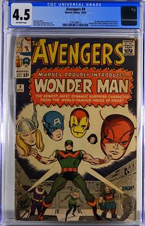 Marvel Comics Avengers #9 CGC 4.5