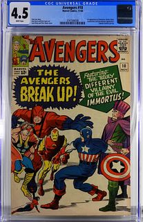 Marvel Comics Avengers #10 CGC 4.5