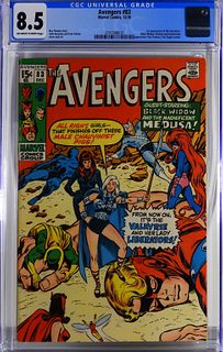 Marvel Comics Avengers #83 CGC 8.5