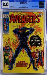 Marvel Comics Avengers #87 CGC 8.0