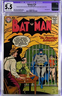 DC Comics Batman #110 CGC 5.5