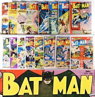 16PC DC Comics Batman #129-#208 & Annuals Group