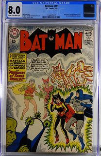 DC Comics Batman #153 CGC 8.0