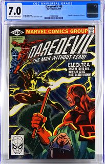 Marvel Comics Daredevil #168 CGC 7.0