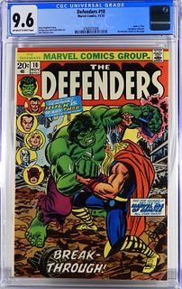 Marvel Comics Defenders #10 CGC 9.6