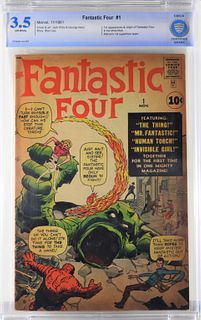 Marvel Comics Fantastic Four #1 CBCS 3.5
