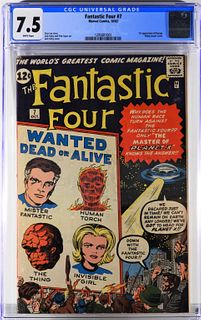 Marvel Comics Fantastic Four #7 CGC 7.5