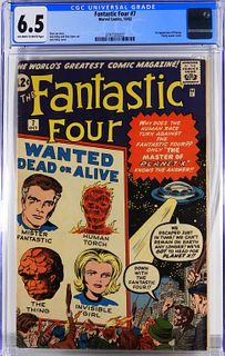 Marvel Comics Fantastic Four #7 CGC 6.5