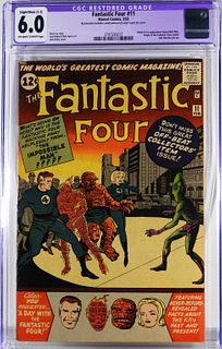 Marvel Comics Fantastic Four #11 CGC 6.0