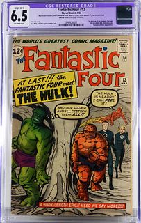 Marvel Comics Fantastic Four #12 CGC 6.5