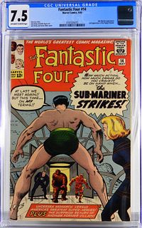 Marvel Comics Fantastic Four #14 CGC 7.5