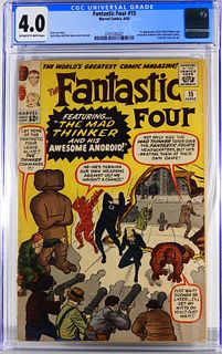 Marvel Comics Fantastic Four #15 CGC 4.0