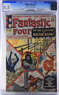 Marvel Comics Fantastic Four #17 CGC 8.5