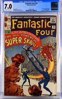 Marvel Comics Fantastic Four #18 CGC 7.0