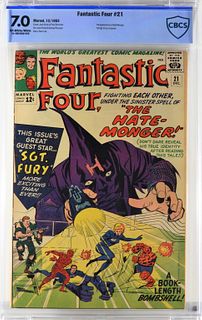 Marvel Comics Fantastic Four #21 CBCS 7.0
