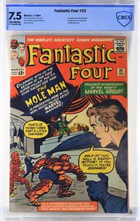 Marvel Comics Fantastic Four #22 CBCS 7.5