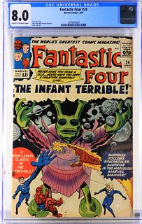 Marvel Comics Fantastic Four #24 CGC 8.0