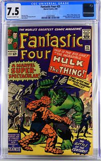 Marvel Comics Fantastic Four #25 CGC 7.5
