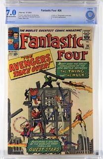 Marvel Comics Fantastic Four #26 CBCS 7.0