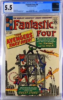 Marvel Comics Fantastic Four #26 CGC 5.5