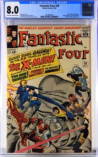 Marvel Comics Fantastic Four #28 CGC 8.0
