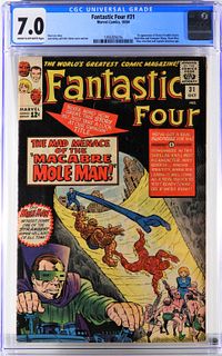 Marvel Comics Fantastic Four #31 CGC 7.0