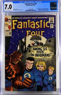 Marvel Comics Fantastic Four #45 CGC 7.0