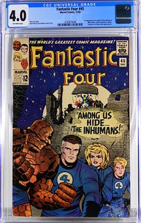 Marvel Comics Fantastic Four #45 CGC 4.0