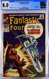 Marvel Comics Fantastic Four #55 CGC 8.0