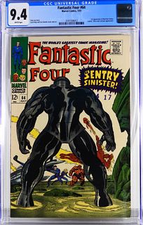 Marvel Comics Fantastic Four #64 CGC 9.4