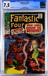 Marvel Comics Fantastic Four #66 CGC 7.5