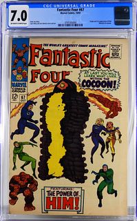 Marvel Comics Fantastic Four #67 CGC 7.0