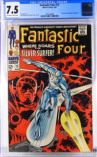 Marvel Comics Fantastic Four #72 CGC 7.5