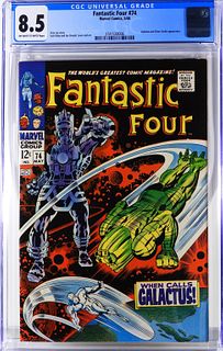 Marvel Comics Fantastic Four #74 CGC 8.5