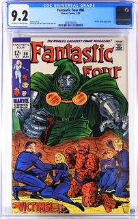 Marvel Comics Fantastic Four #86 CGC 9.2