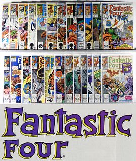136 Marvel Comics Fantastic Four #300-#375 & Extra