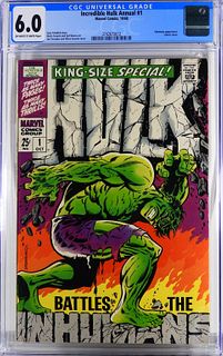 Marvel Comics Incredible Hulk Annual #1 CGC 6.0