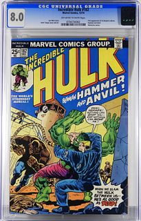 Marvel Comics Incredible Hulk #182 CGC 8.0
