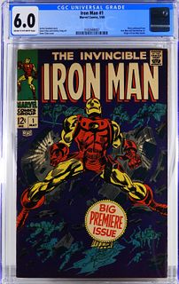 Marvel Comics Iron Man #1 CGC 6.0