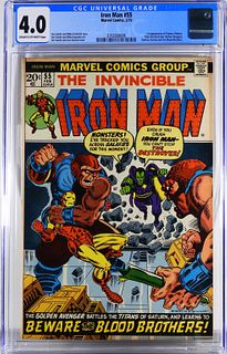 Marvel Comics Iron Man #55 CGC 4.0