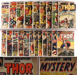 21 Marvel Comics Journey Into Mystery #90-#125 Lot