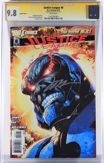 DC Comics Justice League #6 CGC 9.8 Sgd. Jim Lee